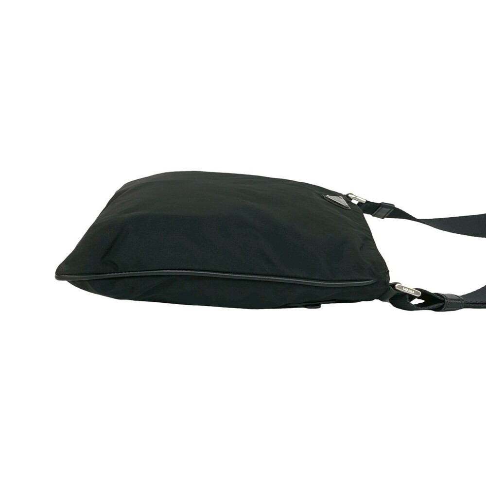 PRADA Black Leather Shoulder Bag - Picture 6 of 10